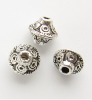 Bali Style Bicone Spacers